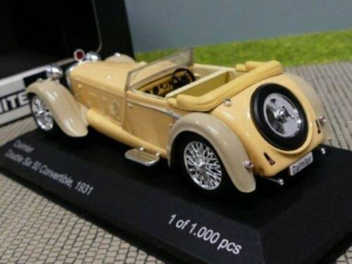 Daimler Double Six 50 Convertible 1931 cream 1/43 Whitebox NEW+boxed  #4236 instant wheels