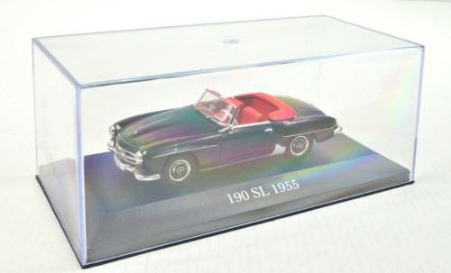 Mercedes-Benz 190SL  (W121) 1955 black 1/43 IXO NEW+boxed  #5397 instant wheels