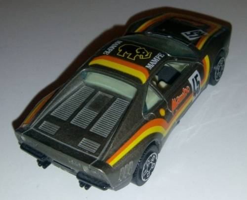 Ferrari GTO #45 (Mampe) Mambo 1984 bronze 1/43 Bburago NEW+showcased #5354 instant wheels