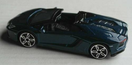 Lamborghini Aventador Roadster 2018 blue-met 1/43 Bburago NEW+showcased  #5414 instant wheels