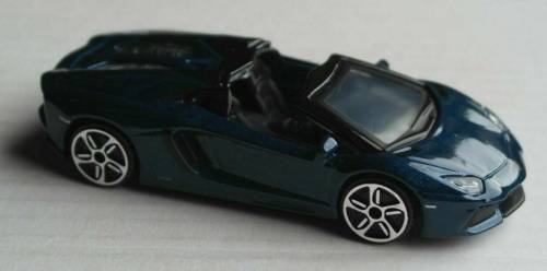 Lamborghini Aventador Roadster 2018 blue-met 1/43 Bburago NEW+showcased  #5414 instant wheels