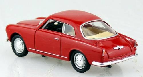 Alfa Romeo Giulietta Sprint 1957 red 1/43 Solido NEW+showcased  #5418 instant wheels