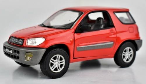 Toyota RAV 4 2005 red 1/43 AmericanMint NEW+boxed  #5429 instant wheels