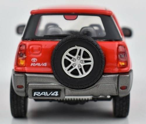 Toyota RAV 4 2005 red 1/43 AmericanMint NEW+boxed  #5429 instant wheels