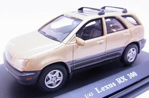 Lexus RX300 2003 beige-met 1/43 AmericanMint NEW+boxed  #5431 instant wheels