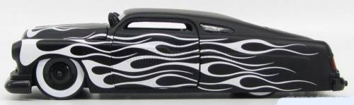 Ford Mercury 1951 matte-black/white flames 1:18 Jada NEW+boxed  #8001 instant wheels