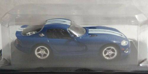 Dodge Viper GTS 2001 blue/white stripes 1/43 IXO NEWinBlister  #5453 instant wheels