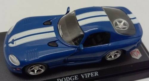 Dodge Viper GTS 2001 blue/white stripes 1/43 IXO NEWinBlister  #5453 instant wheels