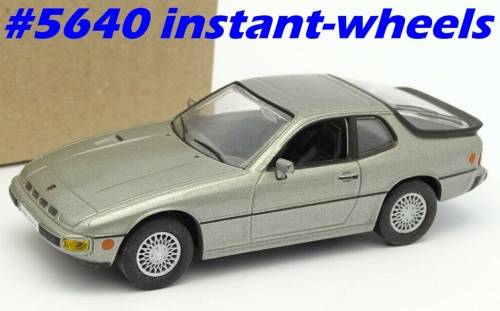 Porsche 924 turbo 1978 grey-met 1/43 Spark NEW+reblistered  #5640 instant wheels