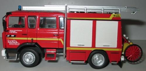 Renault VI C180 Metz Fire Brigade 1998 1/43 IXO NEWinBlister  #5554 instant wheels