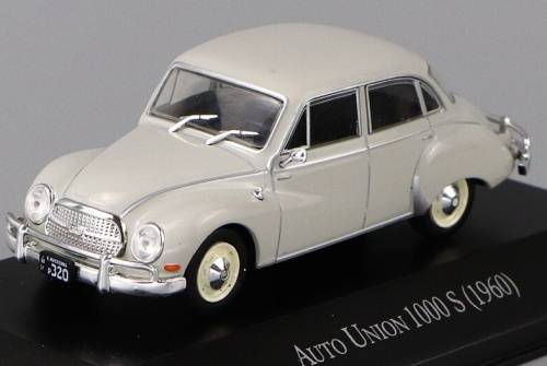 Auto Union DKW 1000S 1960 lt.grey 1-43 IX0/Altaya NEWinBlister FREE Delivery #5814 instant wheels