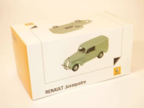 Renault Juvaquatre Van 1937-1960 green 1/43 Norev NEWinBlister  #5835 instant wheels