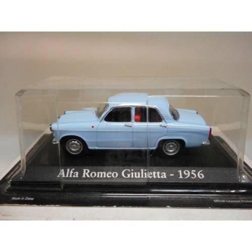 Alfa Romeo Giulietta 1956 lt.blue 1/43 IXO NEW+boxed  #5837 instant wheels
