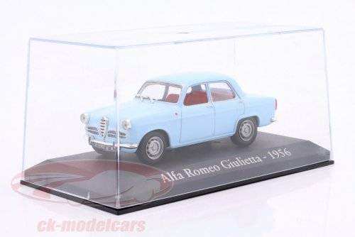 Alfa Romeo Giulietta 1956 lt.blue 1/43 IXO NEW+boxed  #5837 instant wheels