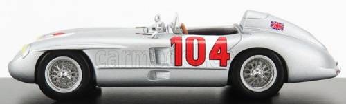 Mercedes-Benz 300SLR 1955 #104 Targa Florio Stirling Moss 1:43 Brumm NEW+boxed #5924 instant wheels