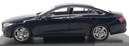 Mercedes-Benz CLS (C257) 2018 blue-metallic 1:43 Norev NEW+boxed *5955 instant wheels