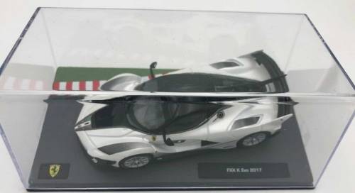 Ferrari FXX K EVO No.70 2017  white-met/carbon 1:43 Ferrari-Bburago NEW+boxed *5963 instant wheels