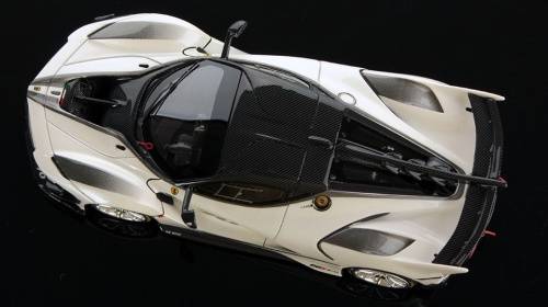 Ferrari FXX K EVO No.70 2017  white-met/carbon 1:43 Ferrari-Bburago NEW+boxed *5963 instant wheels