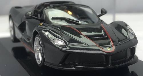 Ferrari LaFerrari Aperta Spider F70 2016 anthracite 1:43 IXO-Altaya NEW+boxed  *5792 instant wheels