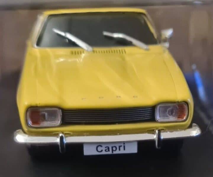 Ford Capri 1970 yellow 1/43 IXO/CarMiniatures NEWinBlister *5974 instant wheels