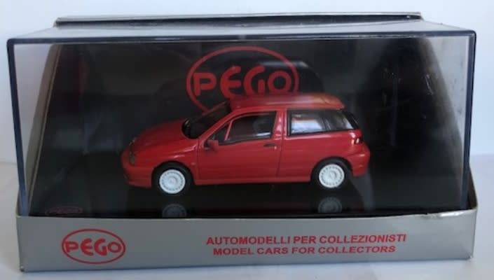 Alfa Romeo 145 CIVT Presentazione red 1997 1/43 PEGO NEW+boxed  #4715 instant wheels