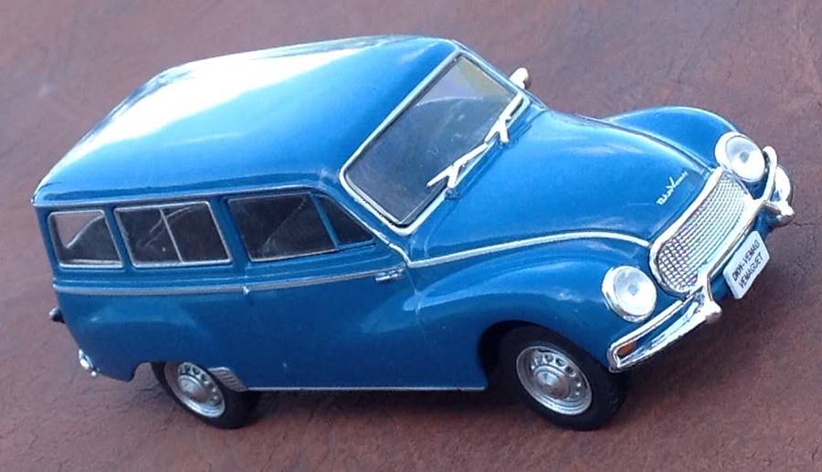 Auto-Union DKW-Vemag Vemaguet Stn Wgn 1964 blue 1/43 DeAgostini/IXO NEW+boxed *6013 instant wheels