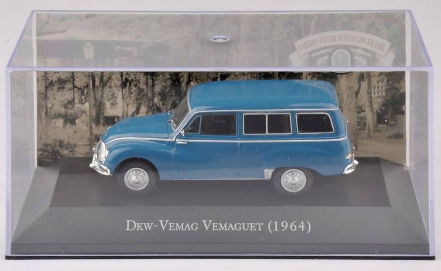 Auto-Union DKW-Vemag Vemaguet Stn Wgn 1964 blue 1/43 DeAgostini/IXO NEW+boxed *6013 instant wheels