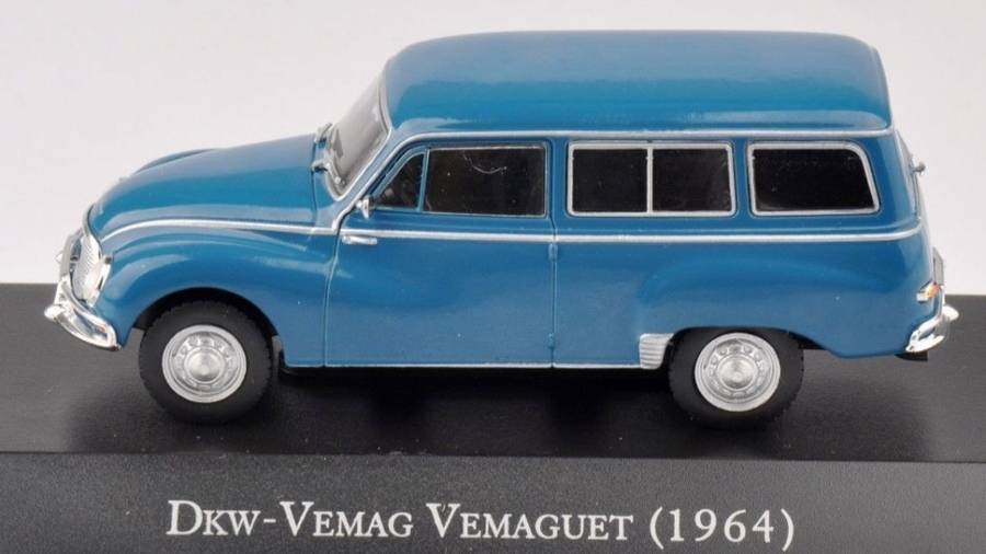Auto-Union DKW-Vemag Vemaguet Stn Wgn 1964 blue 1/43 DeAgostini/IXO NEW+boxed *6013 instant wheels