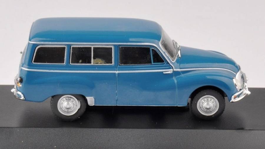 Auto-Union DKW-Vemag Vemaguet Stn Wgn 1964 blue 1/43 DeAgostini/IXO NEW+boxed *6013 instant wheels