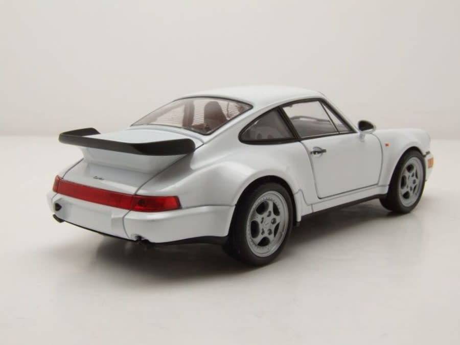 Porsche 911 (964) Turbo 1990 white 1/24 Welly NEW+boxed  #2124 instant wheels