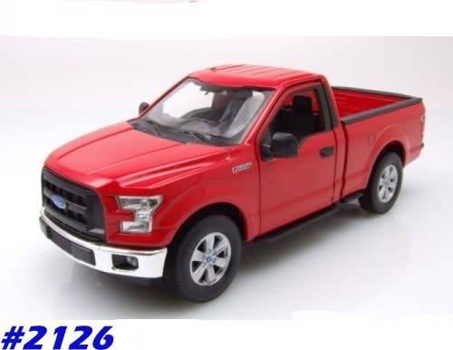 Ford F-150 Pick-Up 2015 red 1/24 Welly NEW+boxed  #2126 instant wheels