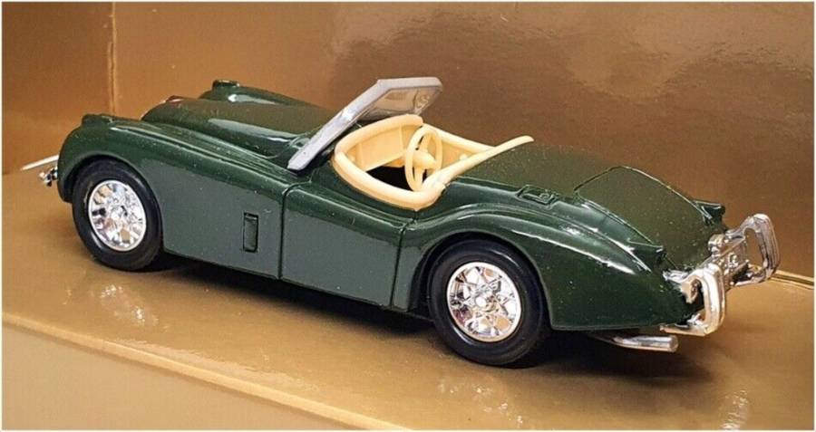 Jaguar Roadster XK-120 1948 British Racing Green 1/43 Ertl NEW+boxed #6042 instant wheels