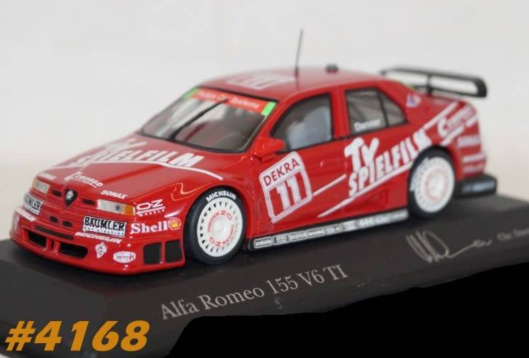 Alfa Romeo 155V6 TI 1994 DTM#11 Chr.Danner 1/43 Minichamps NEW+boxed  #4168 instant wheels