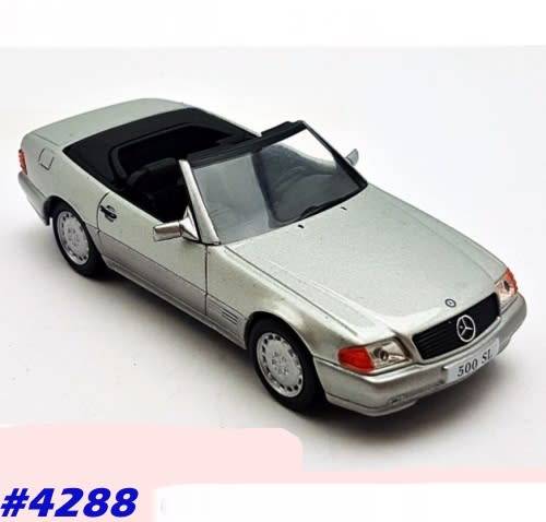 Mercedes-Benz 500SL 1989 1/43 Minichamps NEW+showcased  #4288 instant wheels