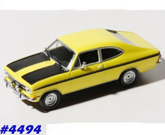 Opel Kadett B Coupe 1965/73 yellow 1/43 IXO NEW+boxed  #4494 instant wheels