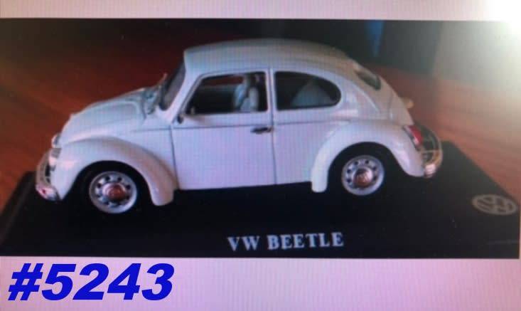 Volkswagen Beetle 1970 white 1/43 IXO/DelPrado NEWinBlister  #5243 instant wheels