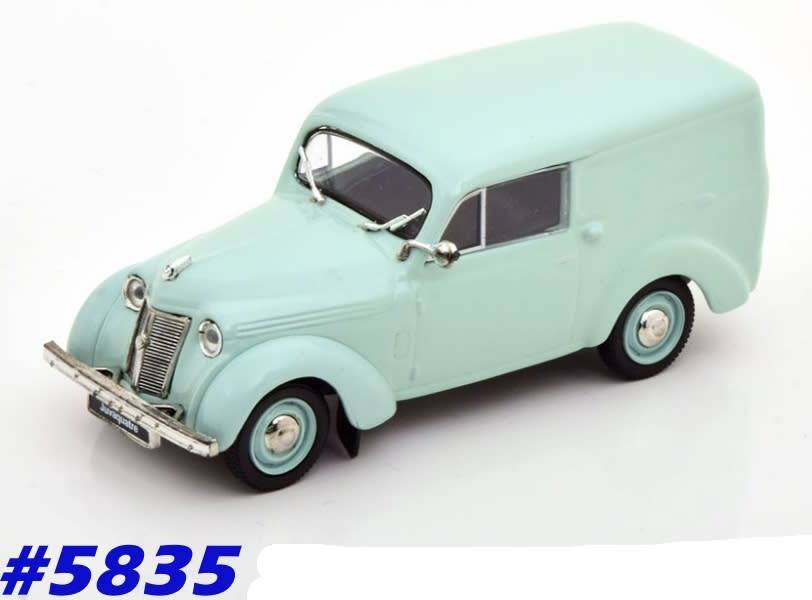 Renault Juvaquatre Van 1937-1960 green 1/43 Norev NEWinBlister  #5835 instant wheels