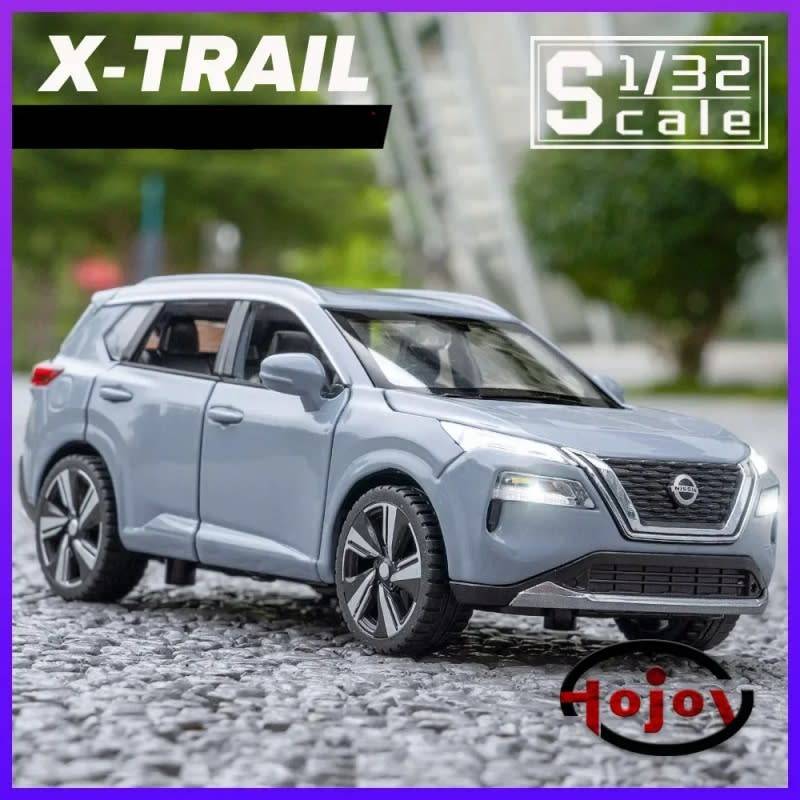 Nissan X-Trail SUV 2023 light grey 1/32 Sinomodel Hojoy NEW+safety-boxed #3214 instant wheels