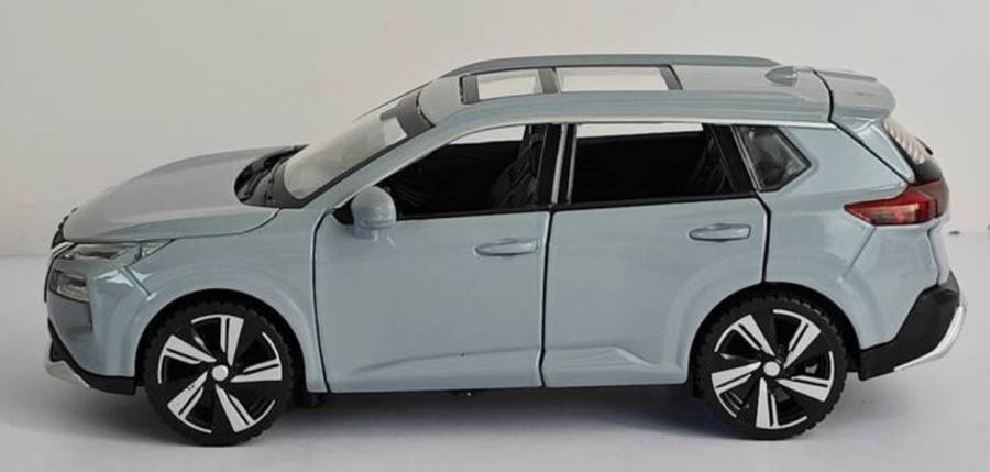 Nissan X-Trail SUV 2023 light grey 1/32 Sinomodel Hojoy NEW+safety-boxed #3214 instant wheels