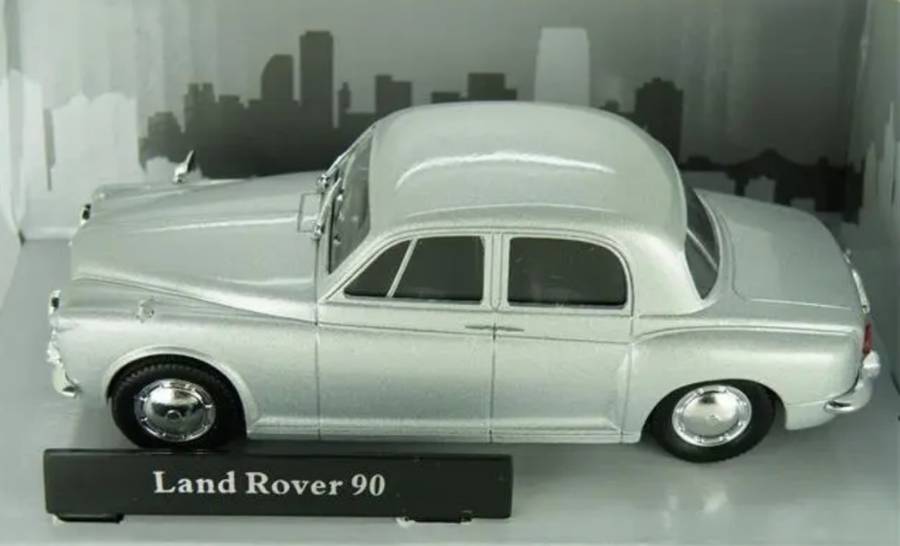 Rover 90 Saloon 1956 silver 1/43 Cararama-OxfordDiecast NEW+boxed #6061 instant wheels