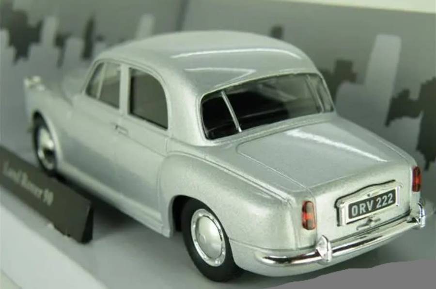 Rover 90 Saloon 1956 silver 1/43 Cararama-OxfordDiecast NEW+boxed #6061 instant wheels