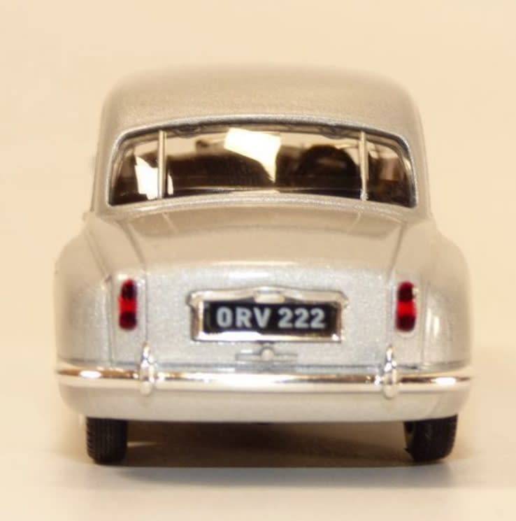 Rover 90 Saloon 1956 silver 1/43 Cararama-OxfordDiecast NEW+boxed #6061 instant wheels