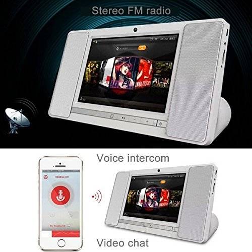 WiFi Intelligent Bluetooth 4.0 Wireless Tablet Speaker 7'Display Android 4.4 With Front Camera 2MP