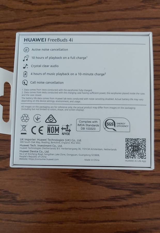 Huawei Freebuds 4i Earphones