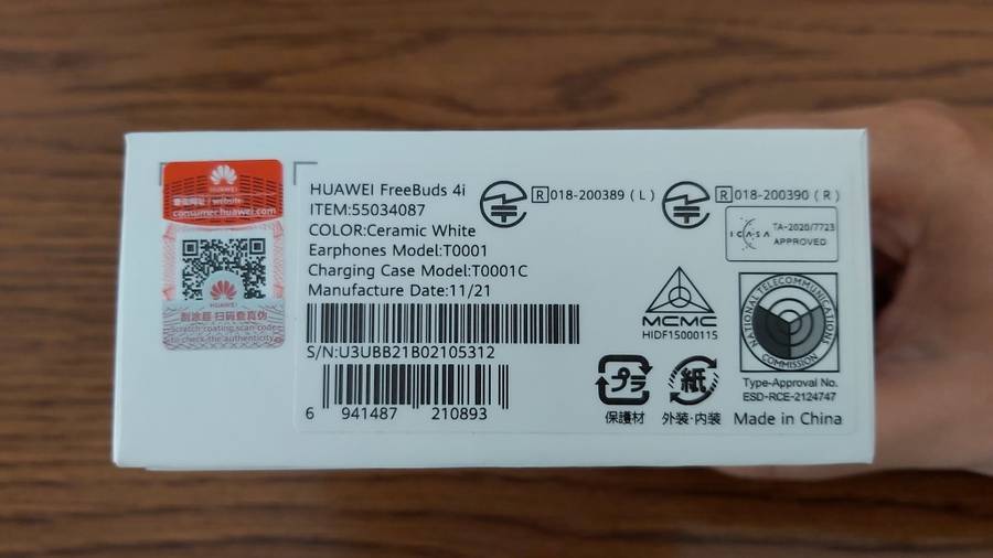 Huawei Freebuds 4i Earphones
