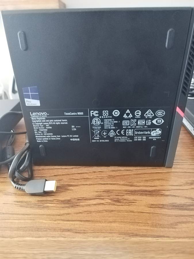 LENOVO M900 PC | CORE i5 2.5GHz | 8GB RAM | 500GB SSD COMPLETE PC