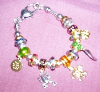 STUNNING EUROPEAN CHARM BRACELET