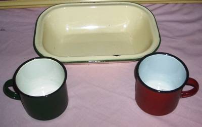 SOME ENAMELWARE