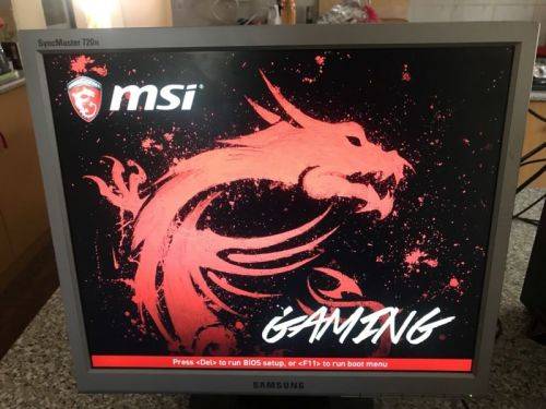 High End - MSI 7th gen i3@3.9ghz/8gb-ddr4/128gb SSD/500GB