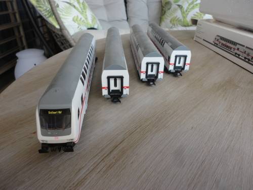 Marklin IC Locomotive and Coaches HO BR 146.5 Der DB AG  ART:36620 & 43476